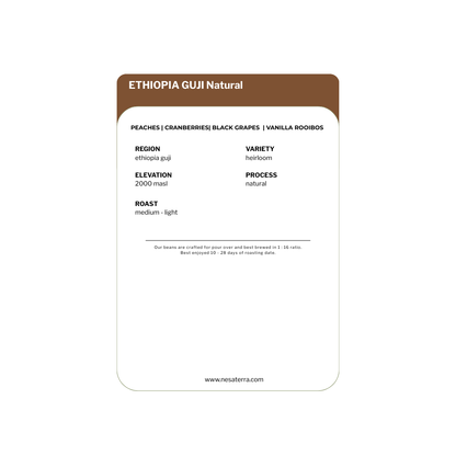 Ethiopia Guji Natural